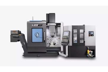 DNS DVF 5000 + AWC CNC machining centre